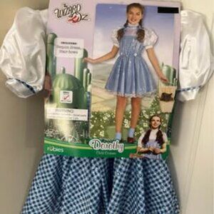 NWT Rubies The Wizard of Oz: Dorothy Sequin Dress Size Small 4-6